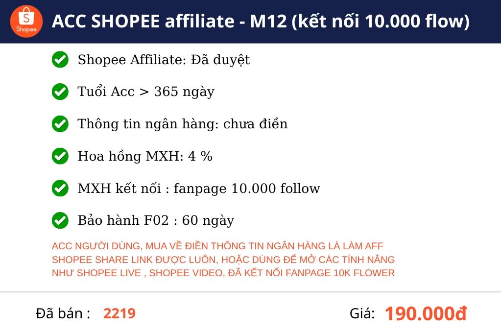Acc Shopee VIP 4